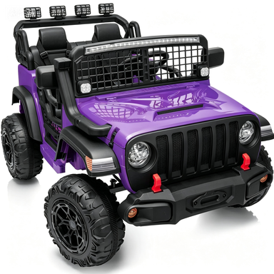 🚗Best Gift 2-Seater Kids Electric Ride On Off-Road Car with Remote Control & Rear Storage Bin