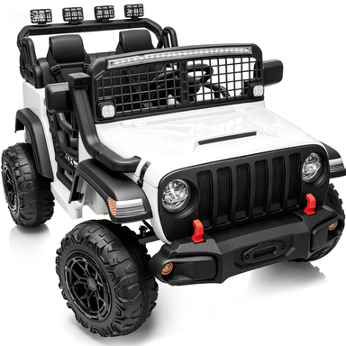 🚗Best Gift 2-Seater Kids Electric Ride On Off-Road Car with Remote Control & Rear Storage Bin