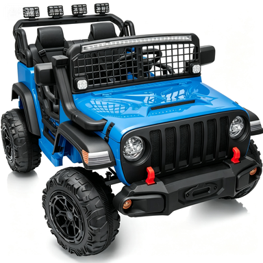 🚗Best Gift 2-Seater Kids Electric Ride On Off-Road Car with Remote Control & Rear Storage Bin