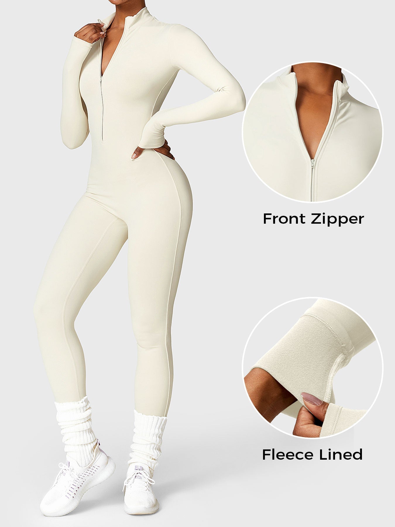 Cozy Women's Fleece Jumpsuit