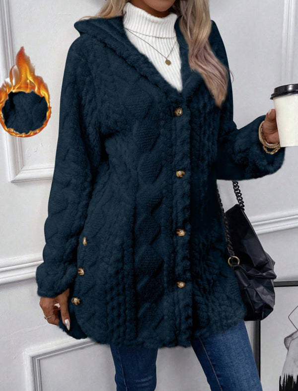 Everyday Warm Hooded Cardigan