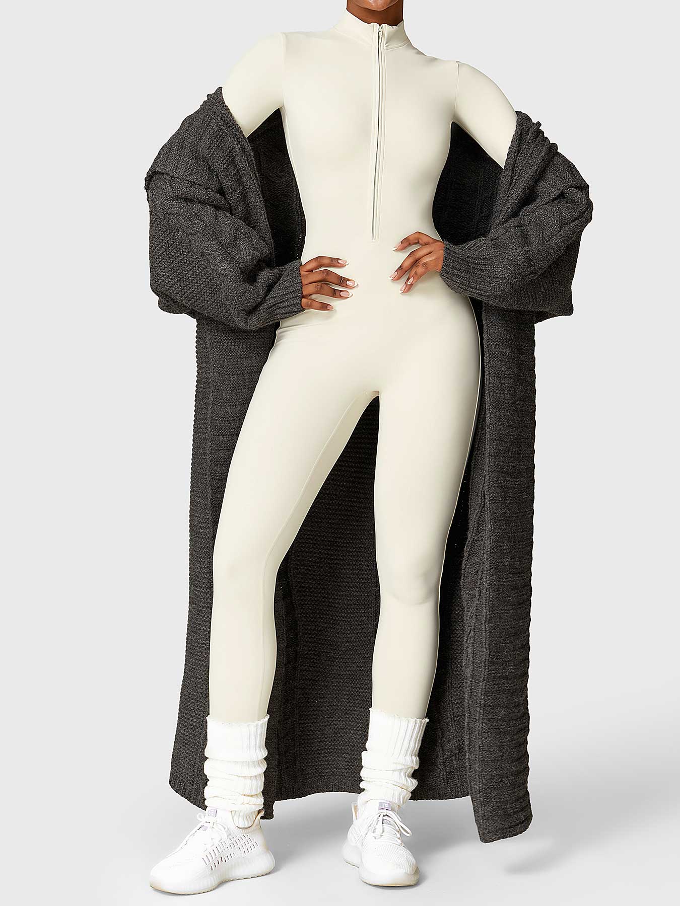 Cozy Women's Fleece Jumpsuit